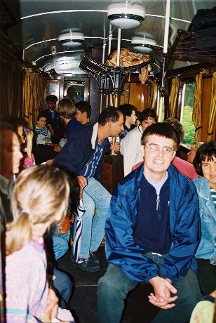 Vonat: Kovács Balázs és Molnár kb. kivehetõ
